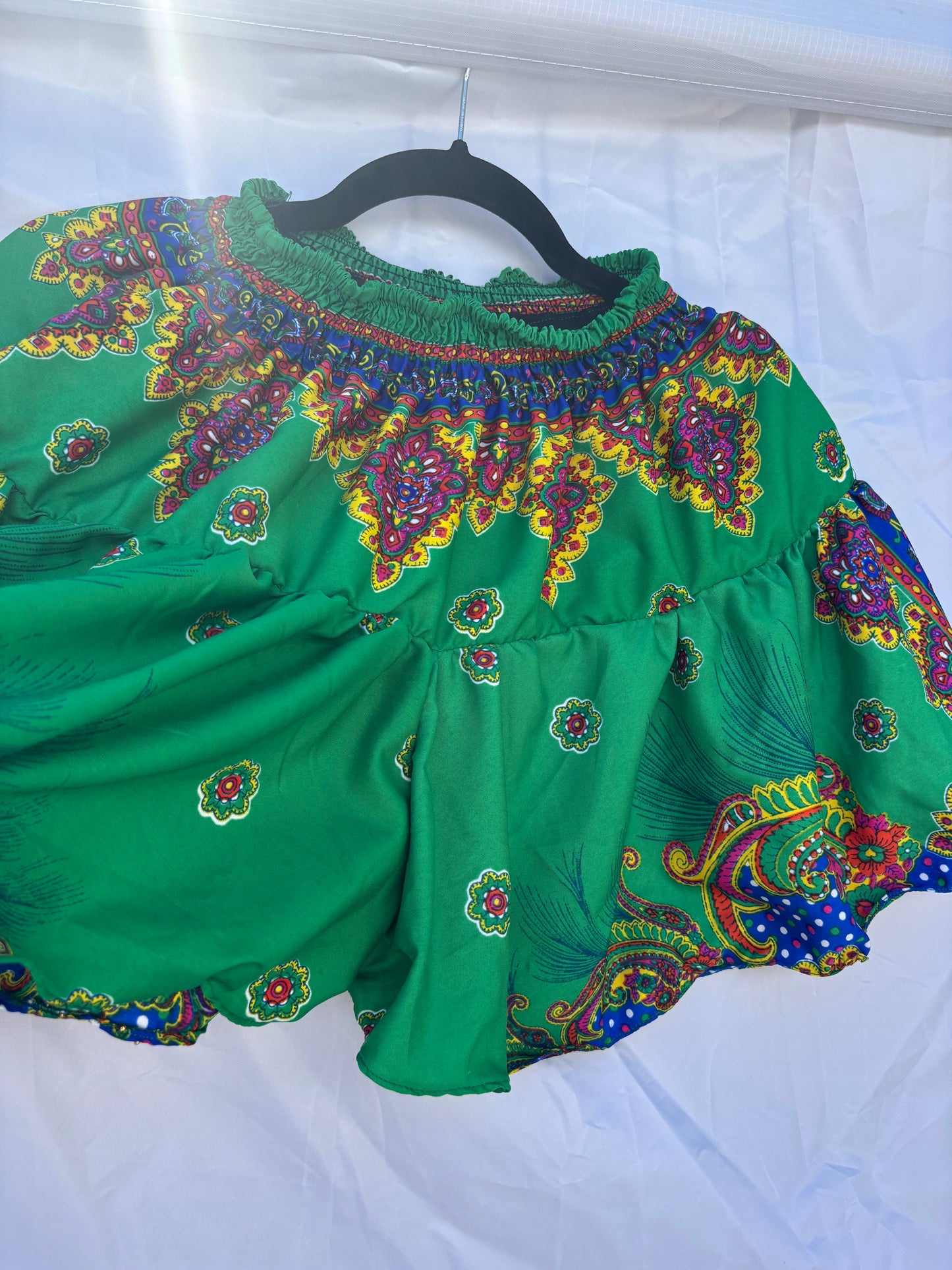 Green Twirly Skort