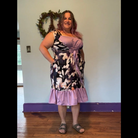 Purple Renaissance Dress