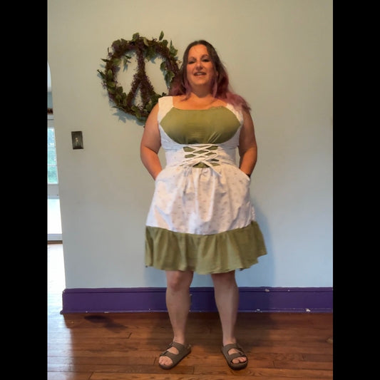 Green Renaissance Dress