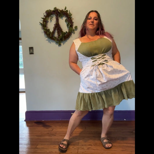 Green Renaissance Dress