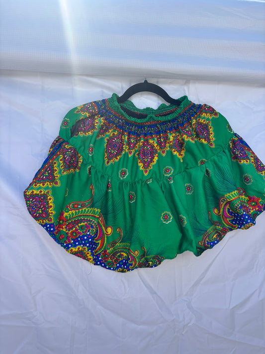 Green Twirly Skort