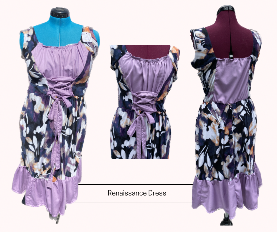 Purple Renaissance Dress